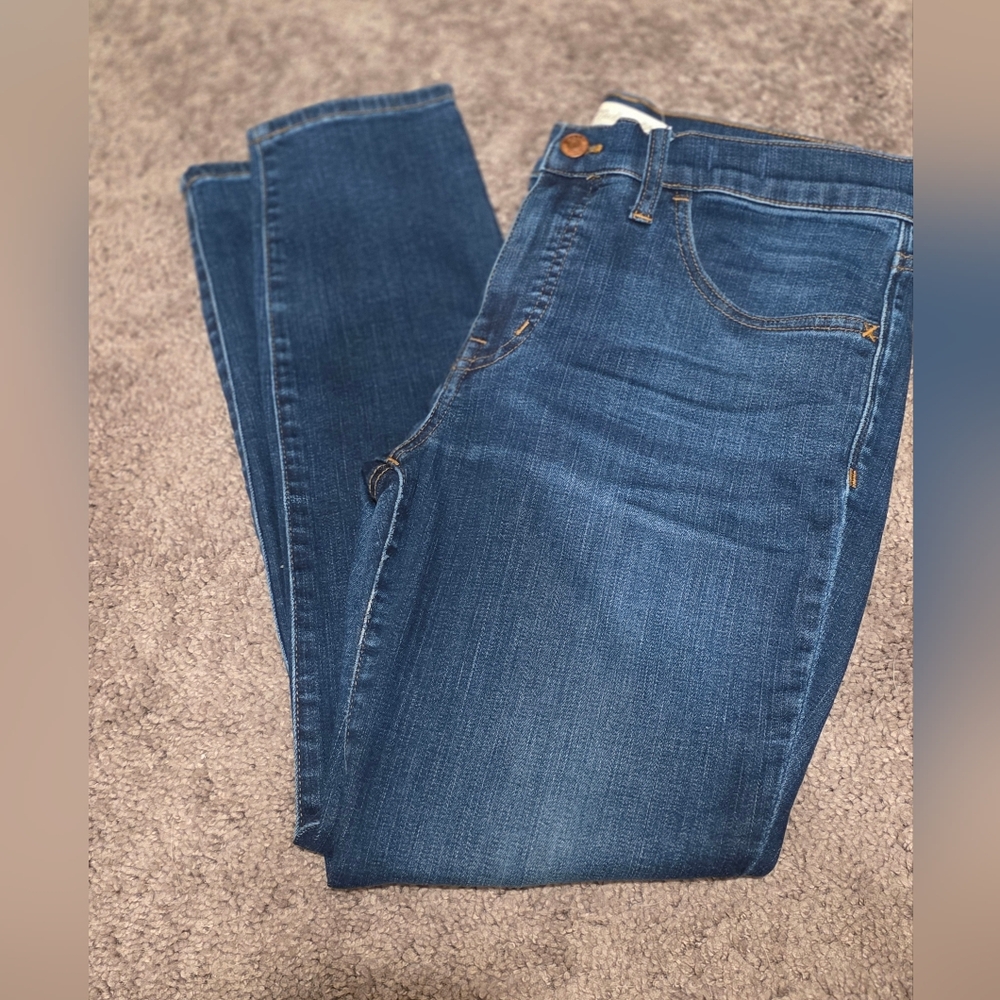 Madewell Dark Blue Roadtripper Skinny Jeans Sz 29